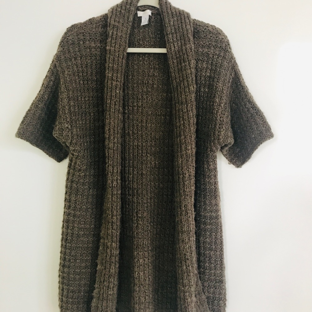 Women’s Knee Length Chico’s Sz. 1 (Small) Open Front Cardigan